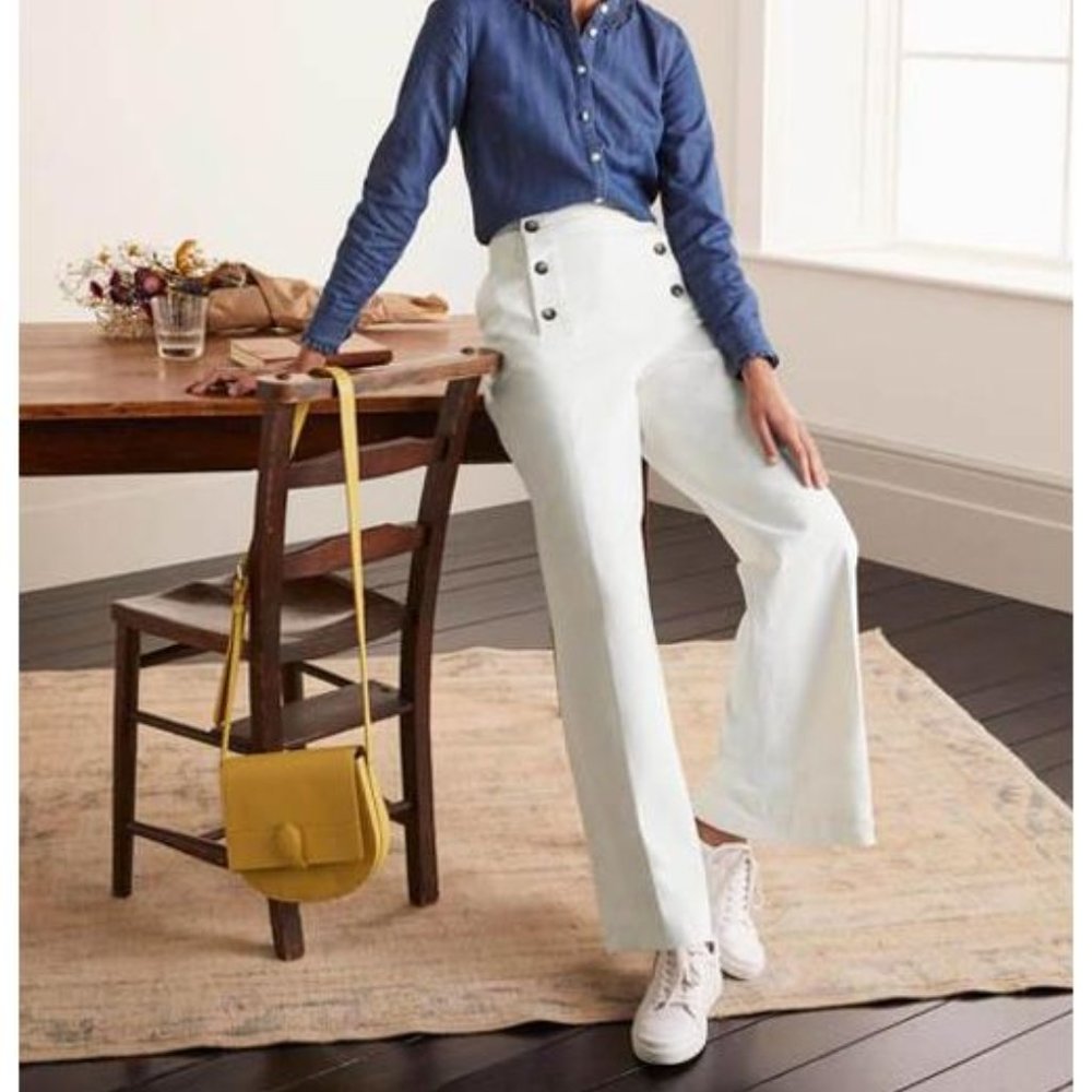 Boden Runswick Cotton Sailor Pant